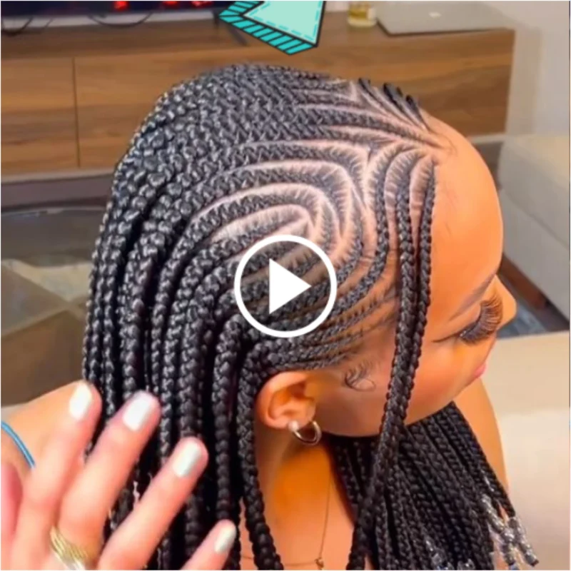 DOWNLOAD VIDEO Cornrow braid designs