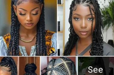 High-end braided hairstyles