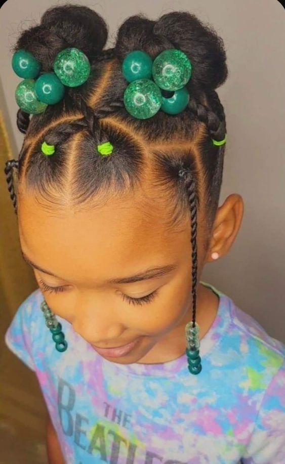 Kids' hairstyle ideas for birthdays