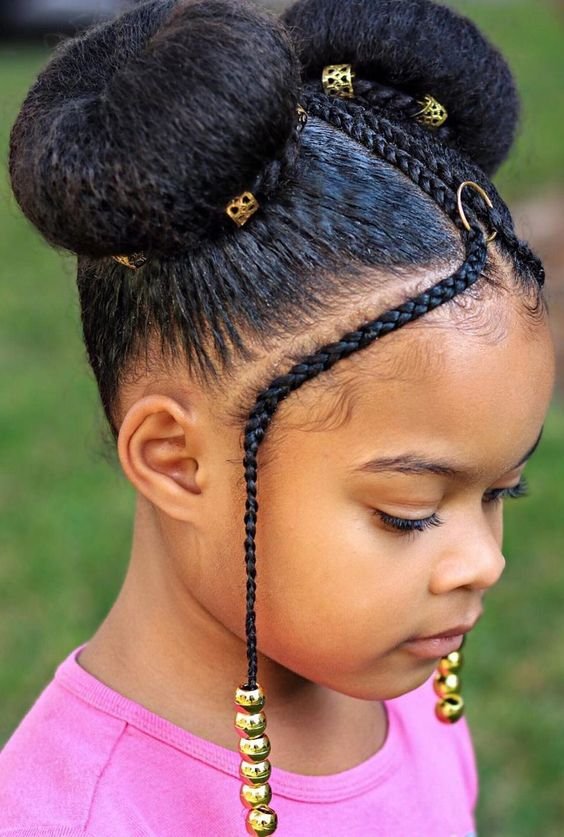 Kids' hairstyle ideas for birthdays