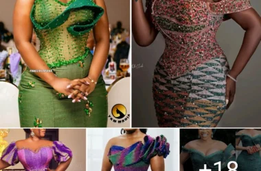 Modern Kente dress styles - Traditional Kente dress designs