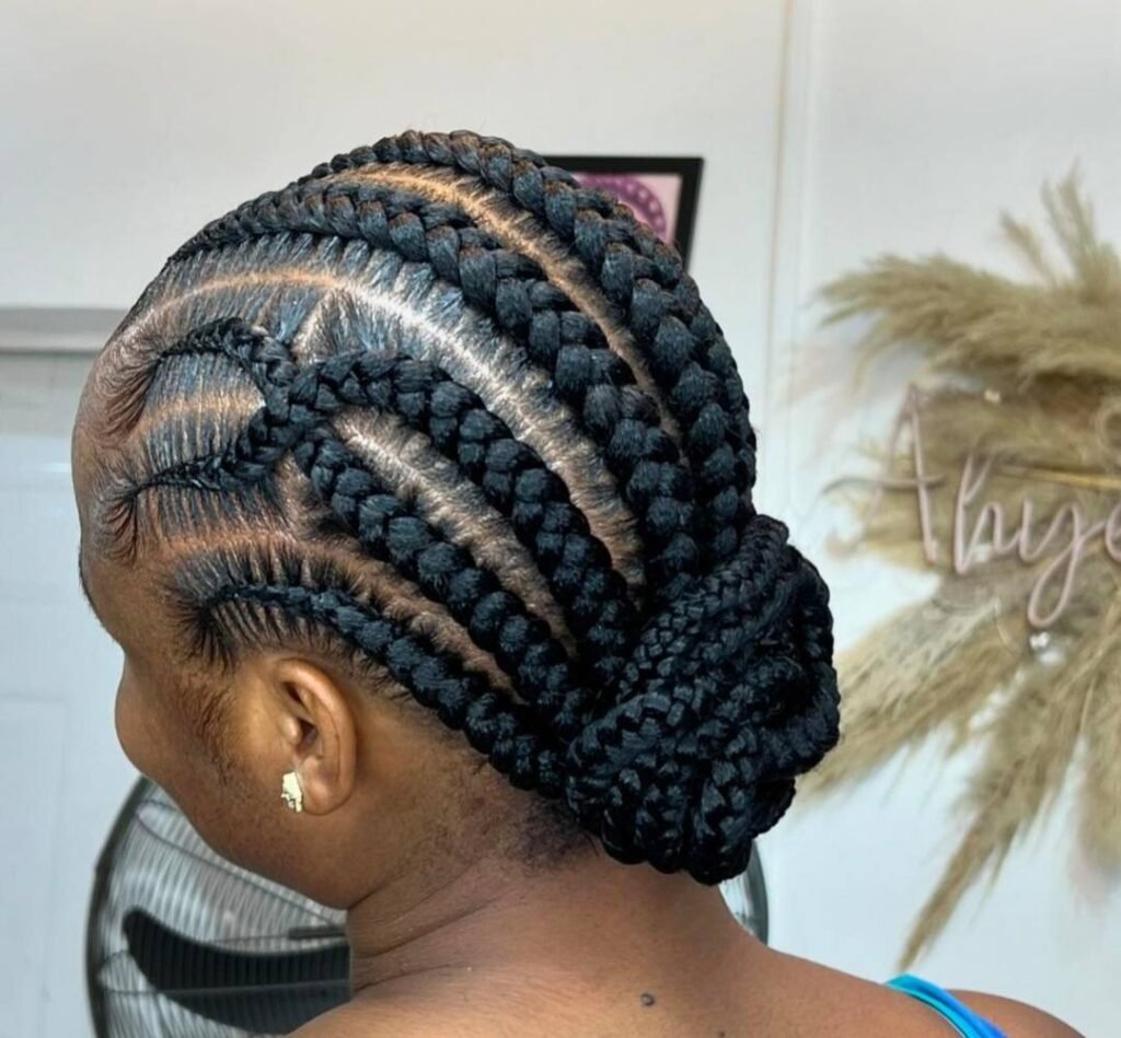 Professional cornrow hairstyles - Celebrity hairstyles for black women