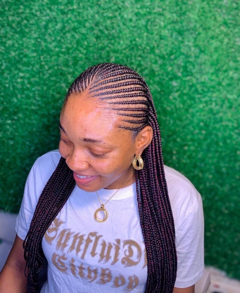 Professional cornrow hairstyles - Celebrity hairstyles for black women