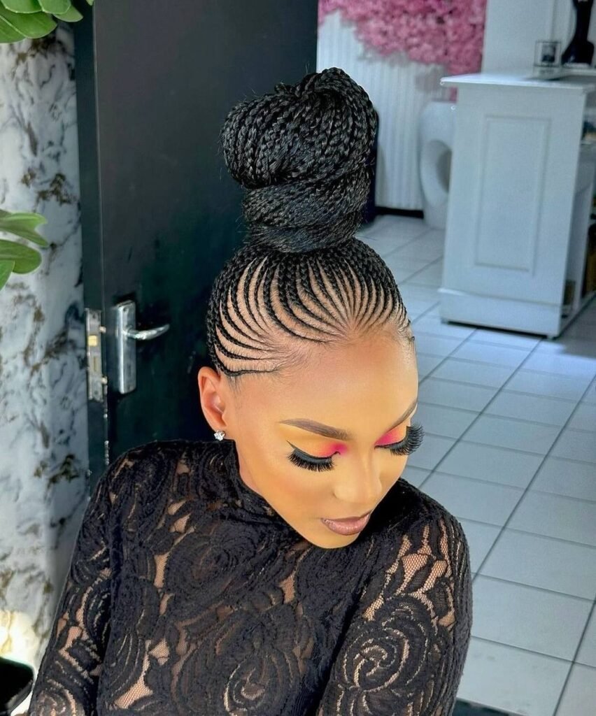 Professional cornrow hairstyles - Celebrity hairstyles for black women