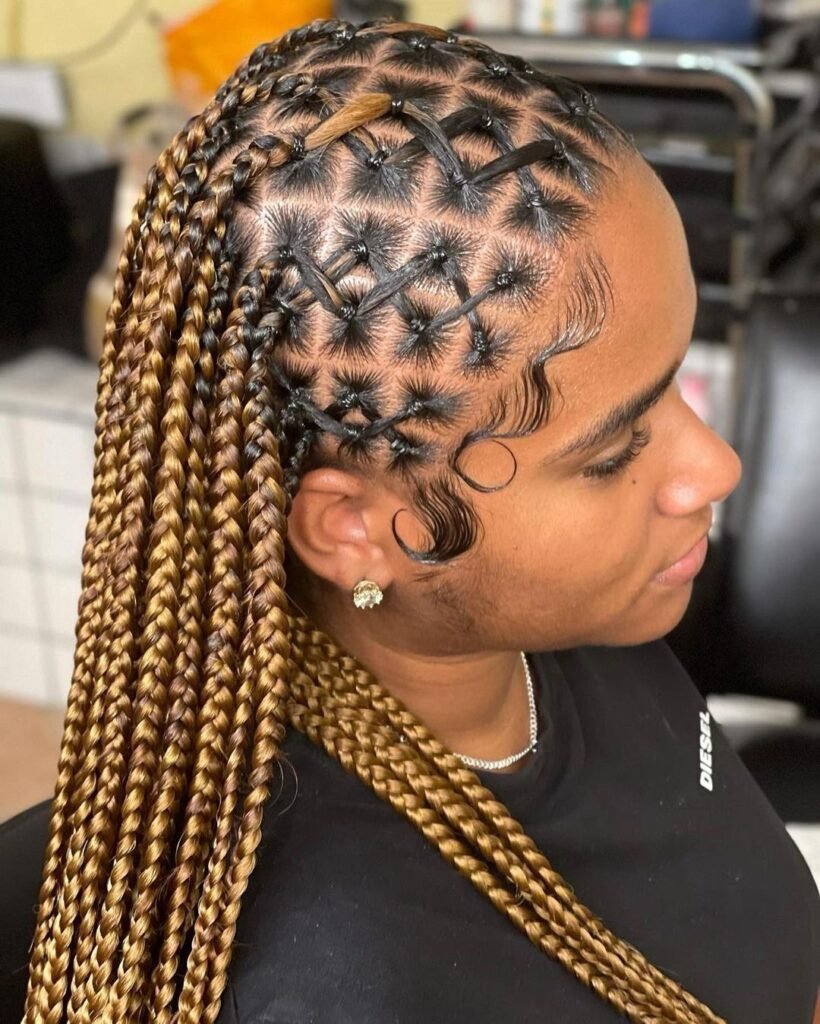 Professional cornrow hairstyles - Celebrity hairstyles for black women