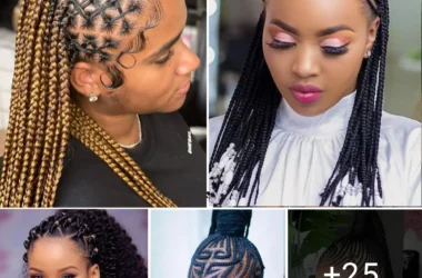 Professional cornrow hairstyles - Celebrity hairstyles for black women