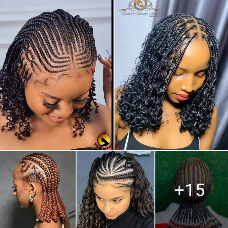 Celebrity-inspired braided looks + Professional African braid stylists