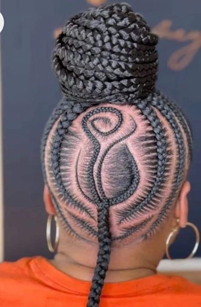 Elegant designer braids for special occasions