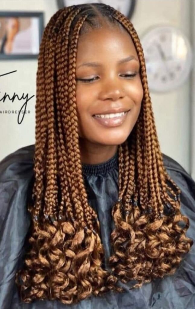 High-end braided hairstyles for events