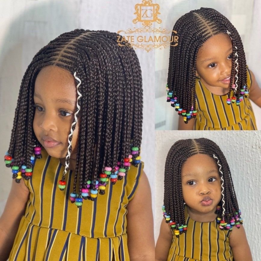 Kids' Cornrow Hairstyles + African Kids' Hairstyles