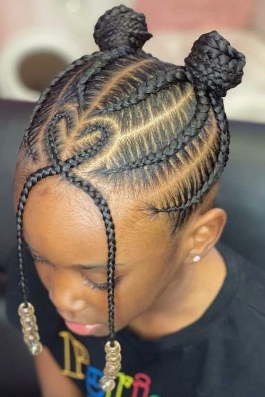 Kids' Cornrow Hairstyles + African Kids' Hairstyles