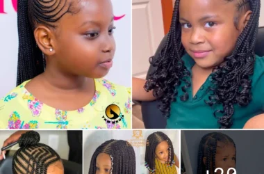 Kids' Cornrow Hairstyles + African Kids' Hairstyles