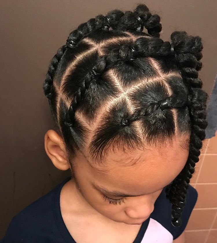 Kids' Cornrow Hairstyles + African Kids' Hairstyles