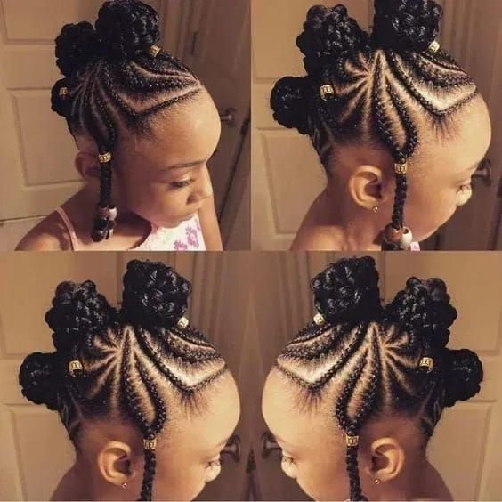 Kids' Cornrow Hairstyles + African Kids' Hairstyles