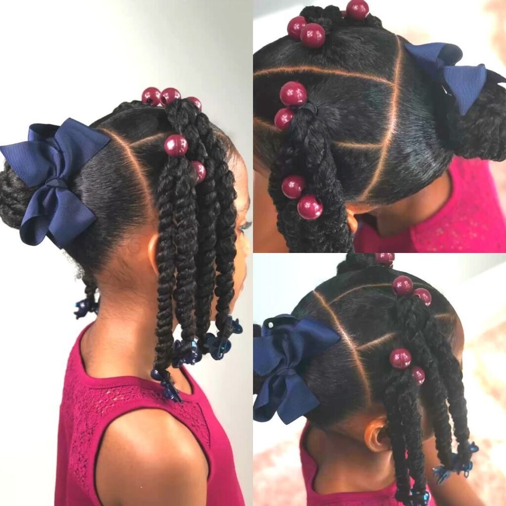 Kids' Cornrow Hairstyles + African Kids' Hairstyles