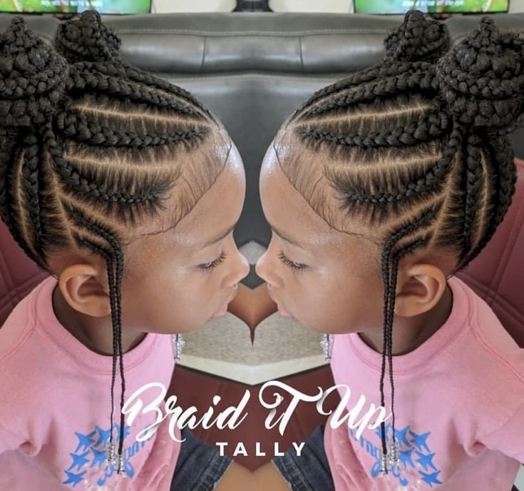 Top braided hairstyles with beads for kids and teens