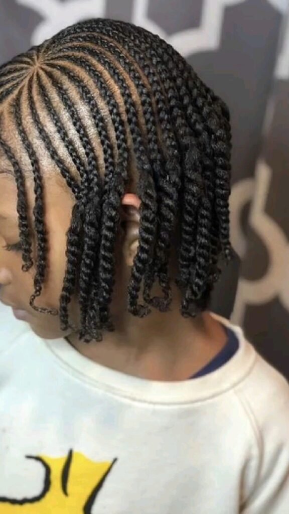 Top braided hairstyles with beads for kids and teens