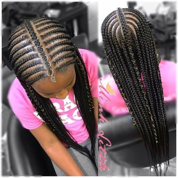 Top braided hairstyles with beads for kids and teens