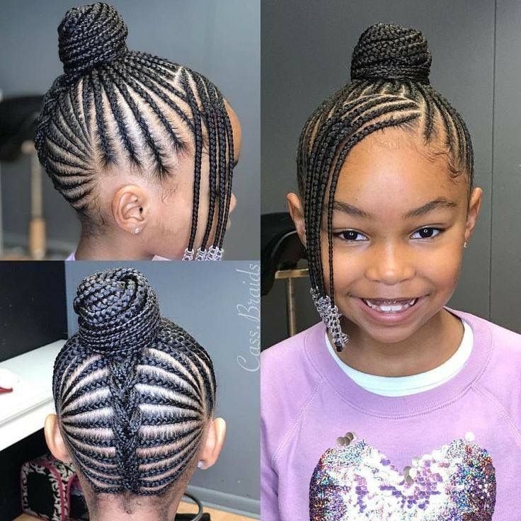 Top braided hairstyles with beads for kids and teens