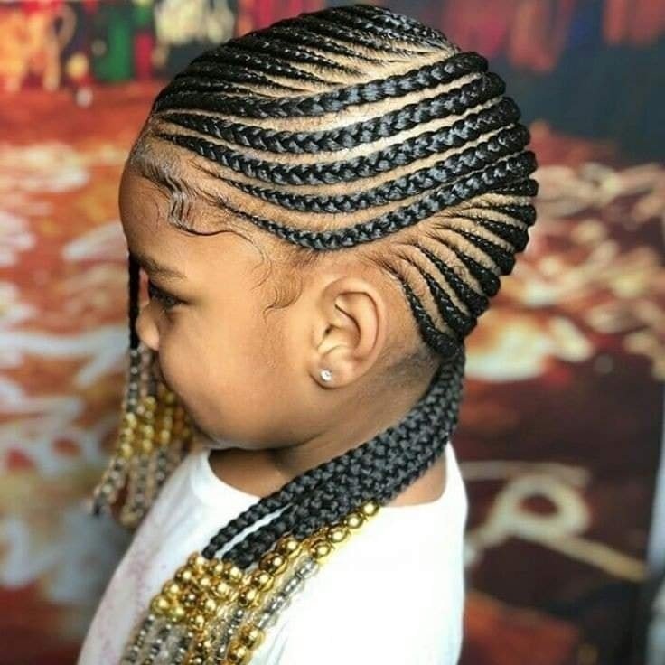 20+ PHOTOS Cornrow braids for kids