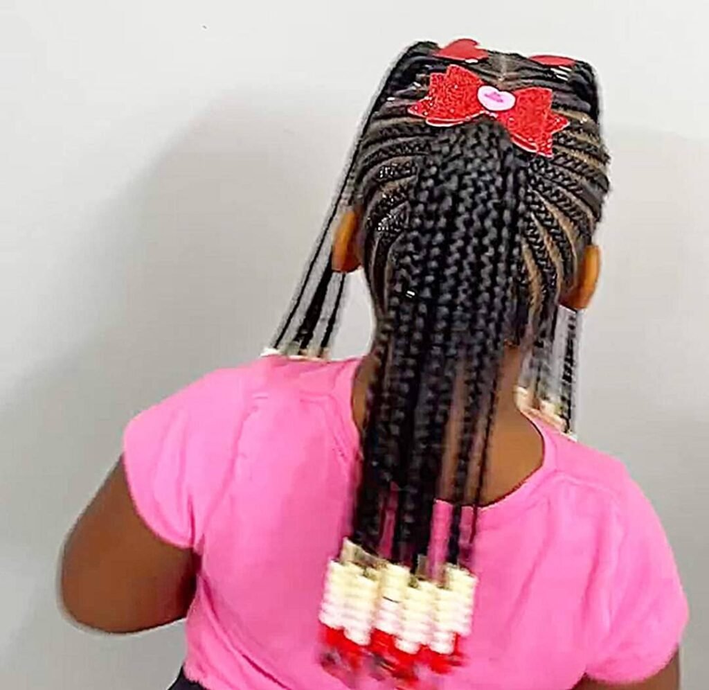 20+ PHOTOS Cornrow braids for kids