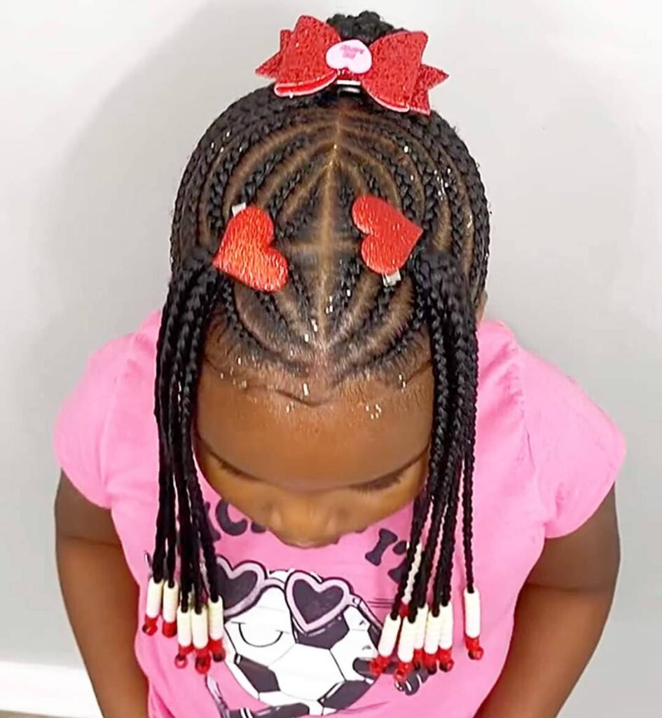 20+ PHOTOS Cornrow braids for kids