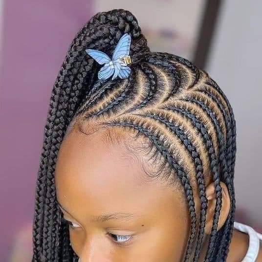 20+ PHOTOS Cornrow braids for kids