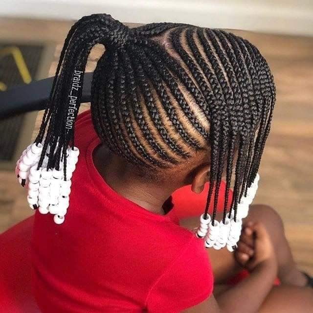 20+ PHOTOS Cornrow braids for kids