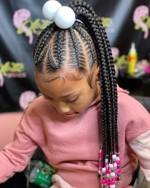 20+ PHOTOS Cornrow braids for kids