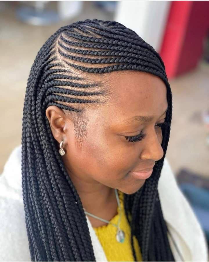 20 PHOTOS Premium Cornrow Hairstyles for Natural Hair