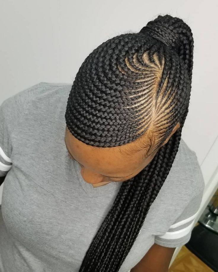 20 PHOTOS Premium Cornrow Hairstyles for Natural Hair