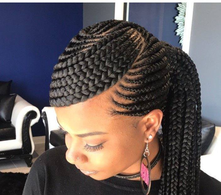 20 PHOTOS Premium Cornrow Hairstyles for Natural Hair