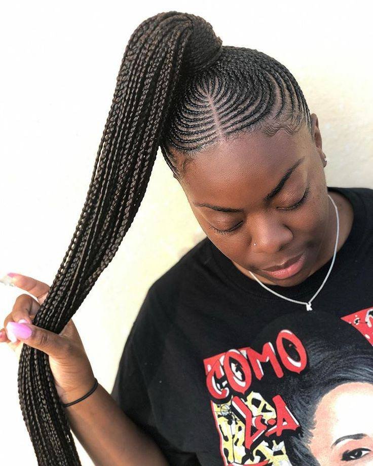 20 PHOTOS Premium Cornrow Hairstyles for Natural Hair