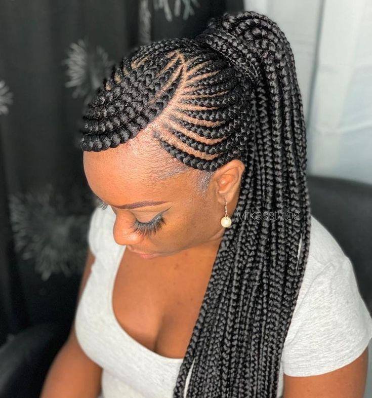 20 PHOTOS Premium Cornrow Hairstyles for Natural Hair