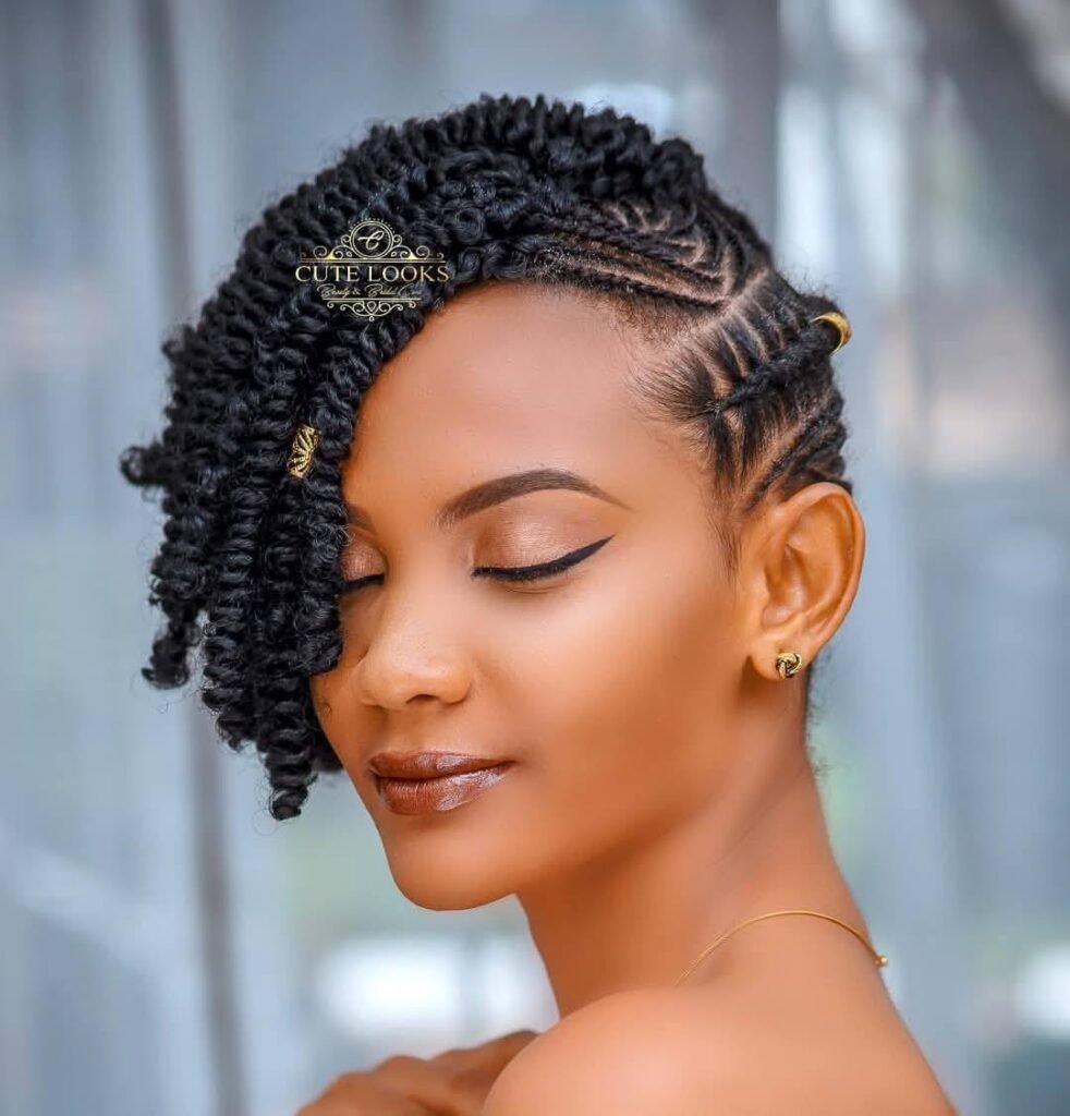 20 PHOTOS Premium braided hairstyles with highlights for wedding guests