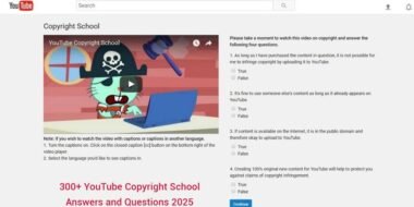 300 Youtube Copyright School Answers And Questions 2025 Ykm Media 300 Youtube Copyright School Answers And Questions 2025 Ykm Media