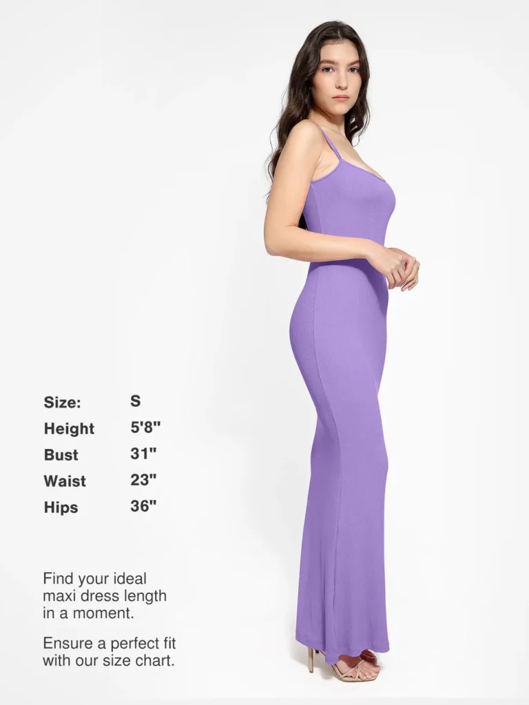 Shapewear Modal Slimming Maxi Slip Dress