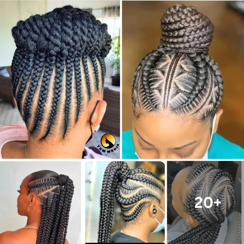 20 PHOTOS Designer Cornrow Hairstyles for Upscale Events