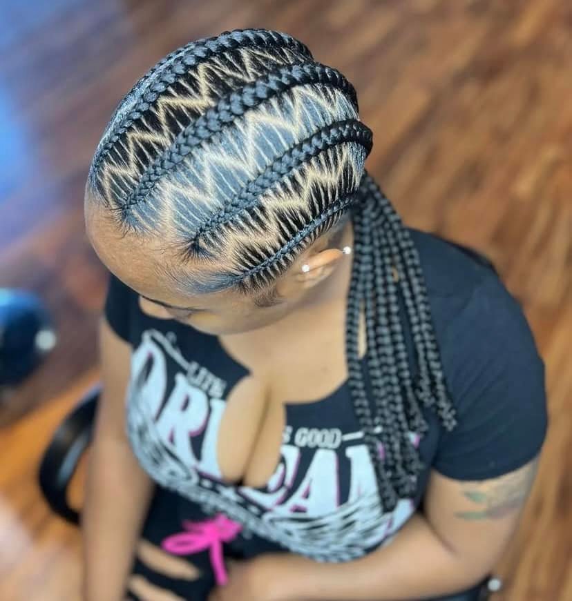 20 PHOTOS Designer Cornrow Hairstyles for Upscale Events 