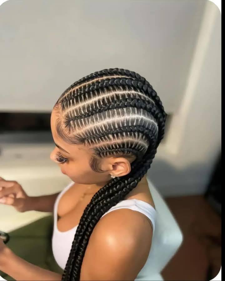 20 PHOTOS Designer Cornrow Hairstyles for Upscale Events 