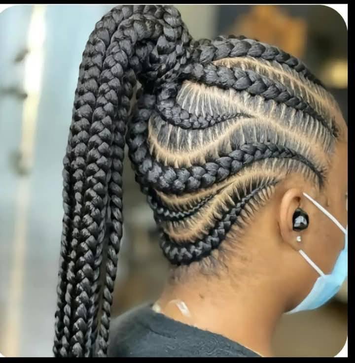 20 PHOTOS Designer Cornrow Hairstyles for Upscale Events 
