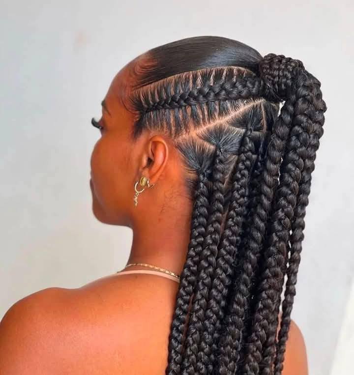 20 PHOTOS Designer Cornrow Hairstyles for Upscale Events 