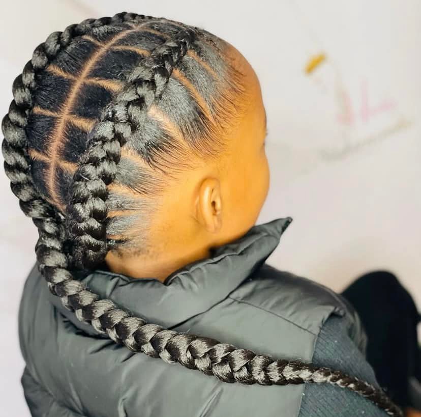 20 PHOTOS Designer Cornrow Hairstyles for Upscale Events 