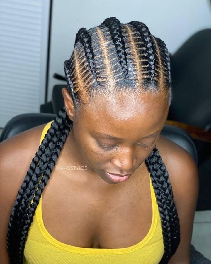 20 PHOTOS Designer Cornrow Hairstyles for Upscale Events 