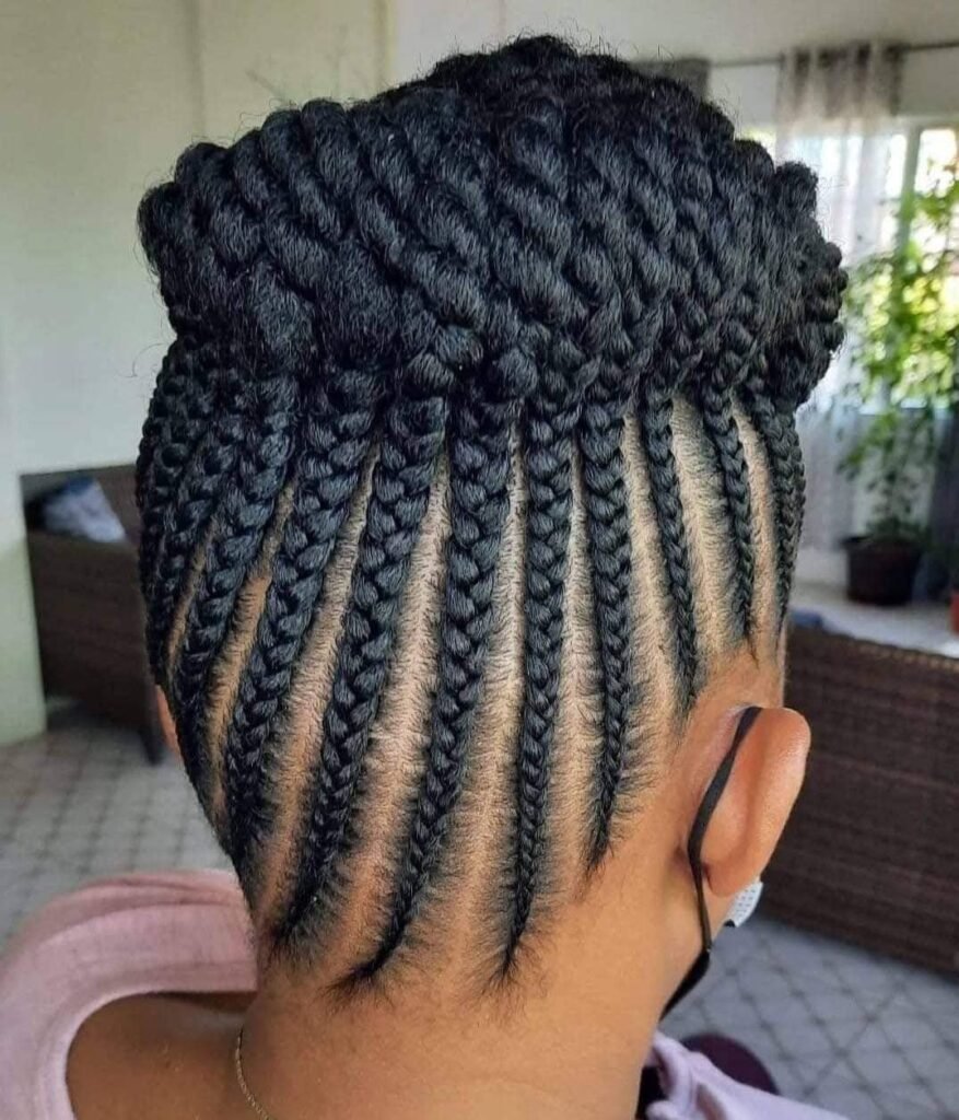 20 PHOTOS Designer Cornrow Hairstyles for Upscale Events 