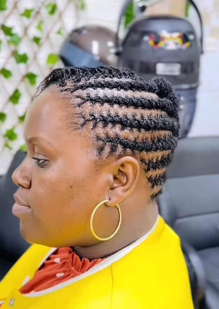 20 PHOTOS Designer Cornrow Hairstyles for Upscale Events 
