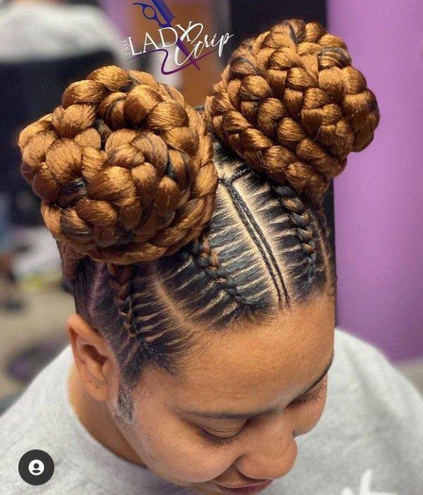 20 PHOTOS Designer Cornrow Hairstyles for Upscale Events 