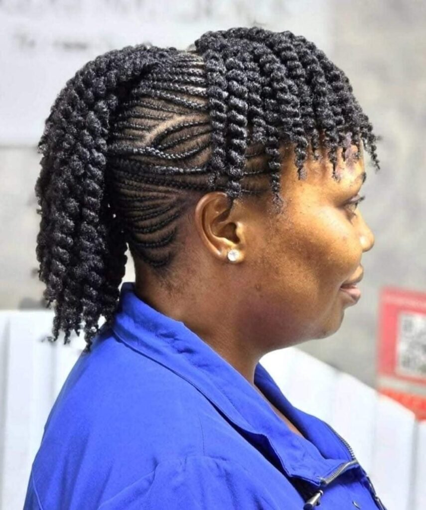 20 PHOTOS Exclusive Braid Patterns for Black Women
