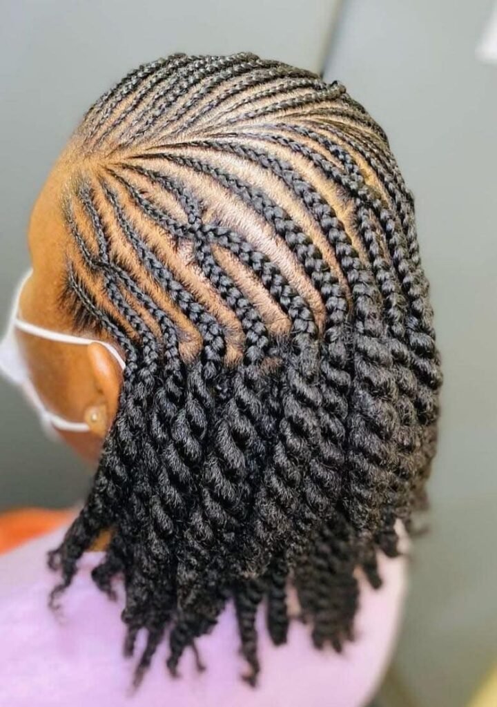 20 PHOTOS Exclusive Braid Patterns for Black Women