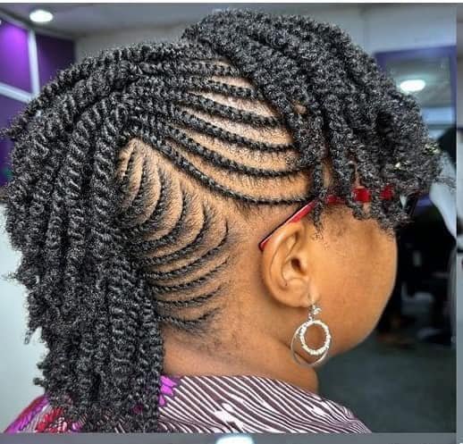 20 PHOTOS Exclusive Braid Patterns for Black Women